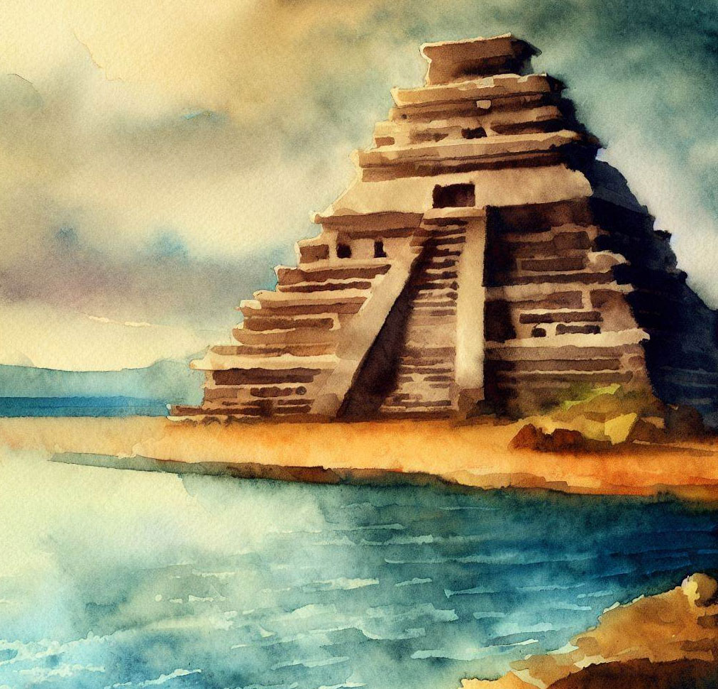 Painted Ziggurat